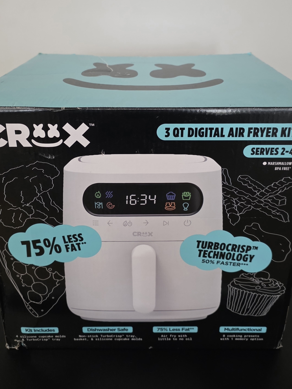 CRUX 3 QT Digital Air Fryer